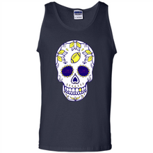 Load image into Gallery viewer, LSU Tigers Football Sugar Skull Day of the Dead