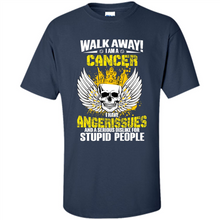 Load image into Gallery viewer, Walk Away I Am A Cancer Vintage Skull