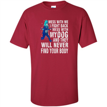 Load image into Gallery viewer, Keanu reeves Mess with me I fight back mess with my dog