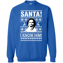 Load image into Gallery viewer, ELF santa I know him Christmas