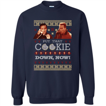 Load image into Gallery viewer, Put That Cookie Down Now Ugly Sweatern