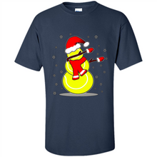 Load image into Gallery viewer, Tennis Dabbing Snowman Christmas Funny