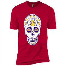 Load image into Gallery viewer, Los Angeles Lakers Basketball Sugar Skull Day of the Dead