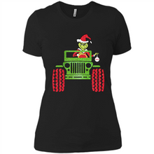 Load image into Gallery viewer, Grinch Driving Jeep Christmas
