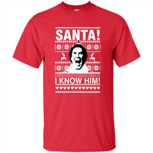 Load image into Gallery viewer, ELF santa I know him Christmas