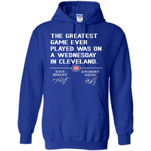 Load image into Gallery viewer, The greatest game ever played was on a wednesday in cleveland