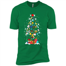Load image into Gallery viewer, Greate Science Teacher Shirt Merry Christmas Tree Science Tools Funny Gift Book Lovers (1)