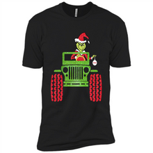 Load image into Gallery viewer, Grinch Driving Jeep Christmas