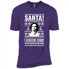 Load image into Gallery viewer, ELF santa I know him Christmas