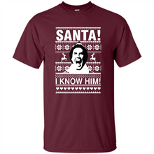 Load image into Gallery viewer, ELF santa I know him Christmas