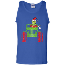 Load image into Gallery viewer, Grinch Driving Jeep Christmas