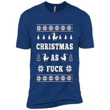 Load image into Gallery viewer, Humping deer Christmas as fuck sweater