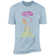 Load image into Gallery viewer, I'm That Crazy Lady Who Loves Snoopy A Lot