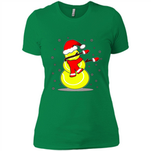 Load image into Gallery viewer, Tennis Dabbing Snowman Christmas Funny