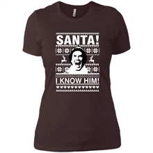 Load image into Gallery viewer, ELF santa I know him Christmas