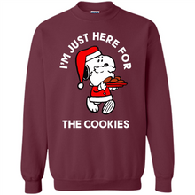 Load image into Gallery viewer, Peanuts Santa Claus Snoopy I’m Just Here For The Cookies