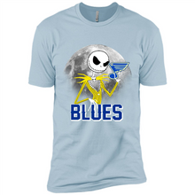 Load image into Gallery viewer, Jack Skellington Halloween Shirt For St.-louis-blues Fans