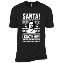 Load image into Gallery viewer, ELF santa I know him Christmas