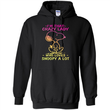 Load image into Gallery viewer, I'm That Crazy Lady Who Loves Snoopy A Lot
