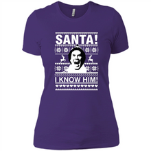 Load image into Gallery viewer, ELF santa I know him Christmas