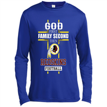 Load image into Gallery viewer, God First Family Second Then Washington Redskins Football