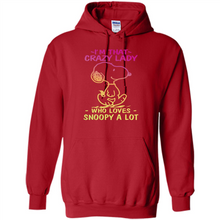 Load image into Gallery viewer, I'm That Crazy Lady Who Loves Snoopy A Lot