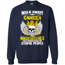 Load image into Gallery viewer, Walk Away I Am A Cancer Vintage Skull