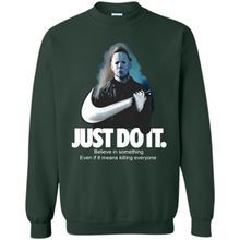 Load image into Gallery viewer, Michael Myers Nike Just Do It