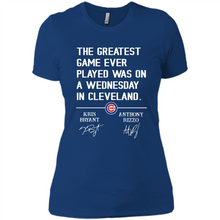 Load image into Gallery viewer, The greatest game ever played was on a wednesday in cleveland