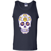 Load image into Gallery viewer, Los Angeles Lakers Basketball Sugar Skull Day of the Dead