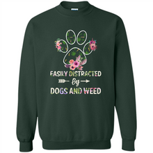 Load image into Gallery viewer, Easily Distracted By Dogs And Weed