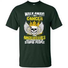Load image into Gallery viewer, Walk Away I Am A Cancer Vintage Skull