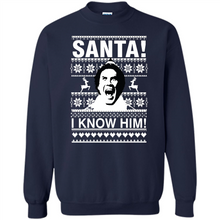 Load image into Gallery viewer, ELF santa I know him Christmas