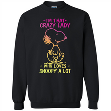 Load image into Gallery viewer, I'm That Crazy Lady Who Loves Snoopy A Lot