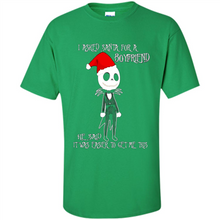 Load image into Gallery viewer, I Asked Santa For A Boyfriend Jack Skellington Christmas sweater