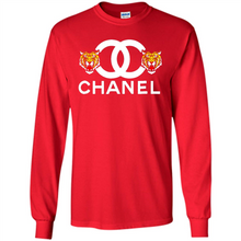 Load image into Gallery viewer, Tiger Chanel Logo Funny shirt Ladies' Boyfriend Shirt DORABLE SHIRT