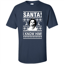 Load image into Gallery viewer, ELF santa I know him Christmas