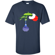 Load image into Gallery viewer, Grinch Holding American Flag ornament Christmas