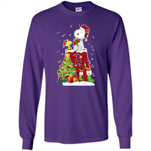 Load image into Gallery viewer, LOS ANGELES ANGELS SNOOPY &amp; WOODSTOCK CHRISTMAS