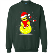 Load image into Gallery viewer, Tennis Dabbing Snowman Christmas Funny