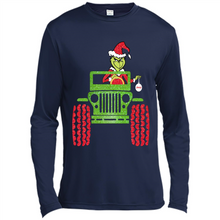Load image into Gallery viewer, Grinch Driving Jeep Christmas
