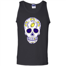 Load image into Gallery viewer, LSU Tigers Football Sugar Skull Day of the Dead