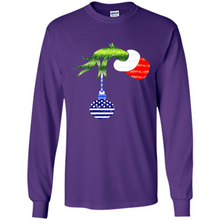 Load image into Gallery viewer, Grinch Holding American Flag ornament Christmas