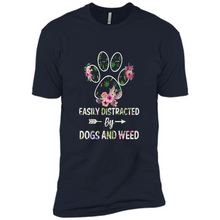 Load image into Gallery viewer, Easily Distracted By Dogs And Weed