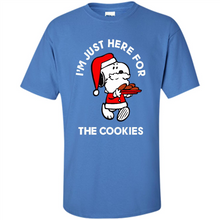 Load image into Gallery viewer, Peanuts Santa Claus Snoopy I’m Just Here For The Cookies