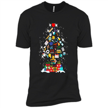 Load image into Gallery viewer, Greate Science Teacher Shirt Merry Christmas Tree Science Tools Funny Gift Book Lovers (1)