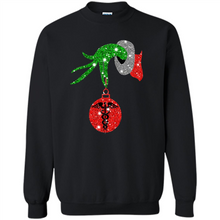 Load image into Gallery viewer, Grinch Hand holding Nurse ornament Christmas