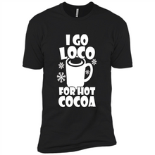 Load image into Gallery viewer, I Go Loco Hot for Hot Cocoa T-shirts, Funny Cocoa Christmas