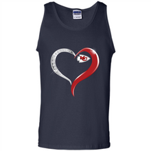Load image into Gallery viewer, Kansas City Chiefs in Diamond Heart