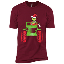 Load image into Gallery viewer, Grinch Driving Jeep Christmas